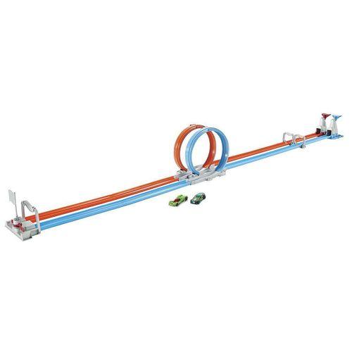 GFH85 Hot Wheels Çift Çemberde Depar Pist Seti