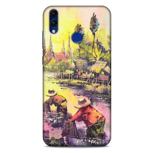 Cityx (14) Huawei Honor 8C Kılıf Silikon Kapak Desenli