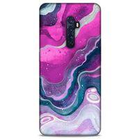 Oppo Reno 2 Uyumlu Kılıf Pembe Delisi (17) Tasarım Kılıf Fuşya