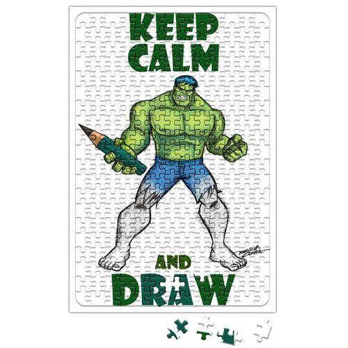 Draw Hulk Puzzle 240 Parça Yapboz