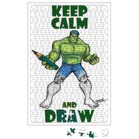 Draw Hulk Puzzle 240 Parça Yapboz