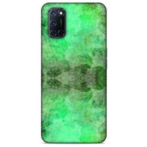 Mermer Desenli (22) Tema Tam Koruma Kılıfı Açık Yeşil Oppo A72 Kılıf
