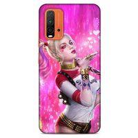 Xiaomi Redmi 9T Uyumlu Kılıf Harley Quinn (4) Koruma Kılıfı Fuşya