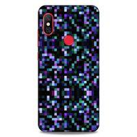 Lopard Xiaomi Redmi Note 6 Pro Uyumlu Kılıf PiXel (24) Darbe Emici Kılıf Rainbow