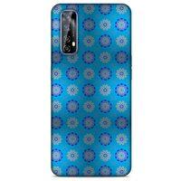 Realme 7 Uyumlu Kılıf Mavi Delisi (40) Fit Silikon Kılıf Prizma