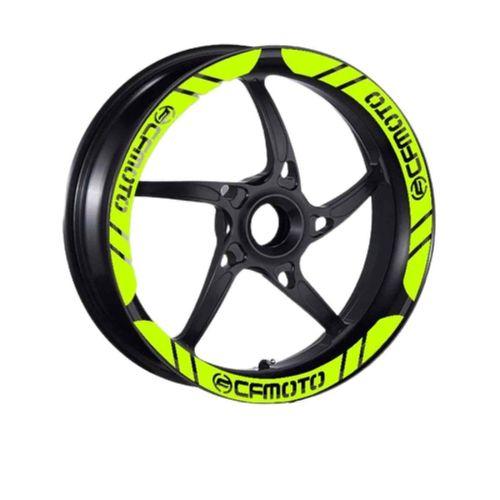 CF MOTO Cf Moto Uyumlu Flo Sarı 1 Set Jant Şeridi