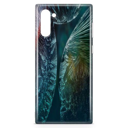 Samsung Galaxy Note 10 Kılıf Cam Kırıkları Arka Kapak Koruma Desenli Full Koruyucu