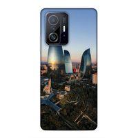Xiaomi Mi 11T 5G Uyumlu Kılıf Azarbaijan (32) Soft Silikon Kılıf Azerbaycan Kuleleri