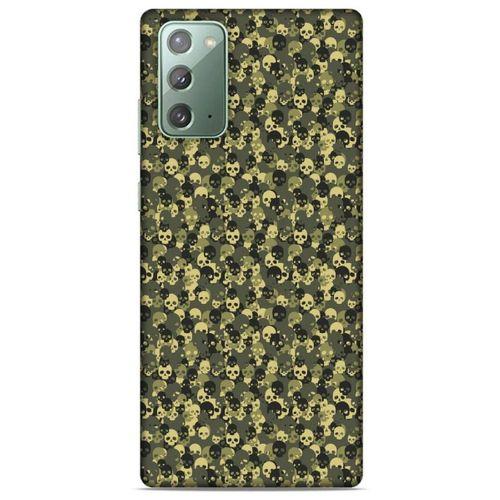 Kamuflaj 78 Samsung Galaxy Note 20 Kılıf Silikon Kapak