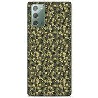 Kamuflaj 78 Samsung Galaxy Note 20 Kılıf Silikon Kapak