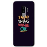 MRCİLETİSİM MRCİLETİSİM Samsung Galaxy S9 Plus Kılıf HD Desen Baskılı Arka Kapak + Temperli Cam - Everything