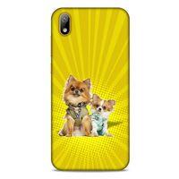 Huawei Y5 2019 Kılıf Köpek Kıyafetleri (22) Tam Koruma Kılıfı Chihuahuas Tulum