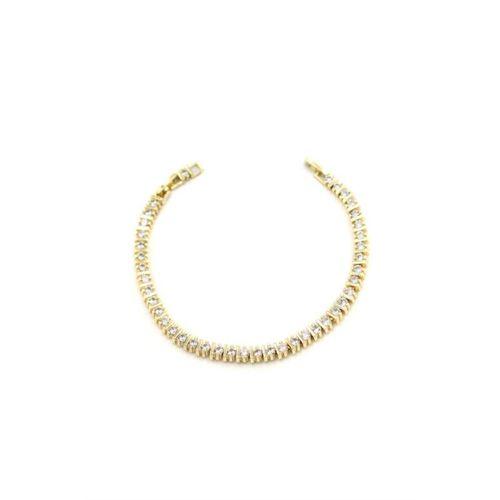 Taşlı Bileklik - Altın