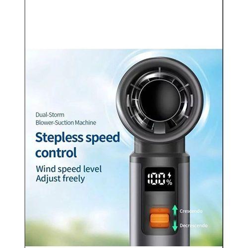 Violent Turbo Jet Fan Süpürge Özellikli 130000rpm Ultra Güçlü Motor Güçlü Vakum 4000mah Bataryalı F1