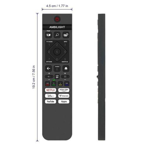 pihilips ile uyumlu Model 50PUS8510/12 Android Led Tv Kumandası-Mikrofonsuz