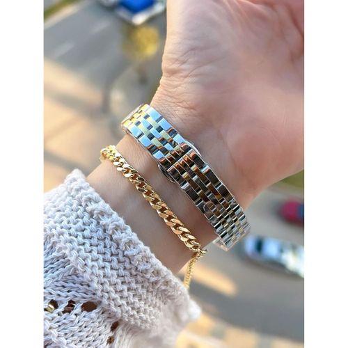 Jg.Polo Club Çelik Kasa & Kordon Kararma Ve Renk Atma Yapmaz Kadın Kol Saati+Bileklik JG015809.4