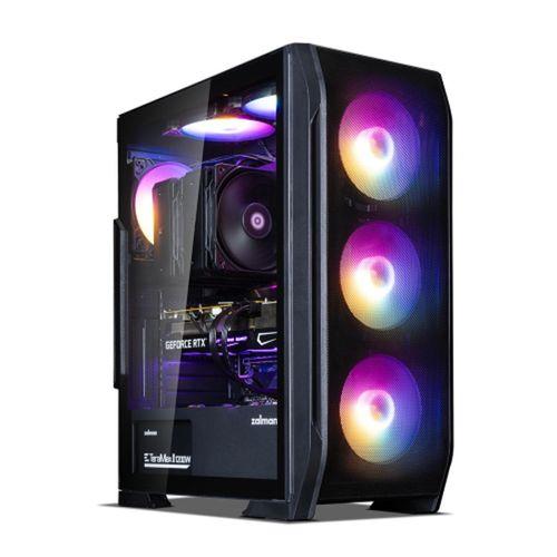 ZALMAN N7 Plus V2, 700W 80+, Mesh Panel, Tempered Glass, 6x120mm RGB Fan, ATX GAMING KASA