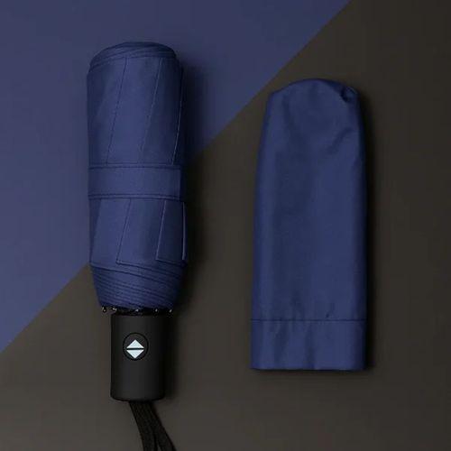 Mavi Kılıflı Otomatik Kompakt Şemsiye