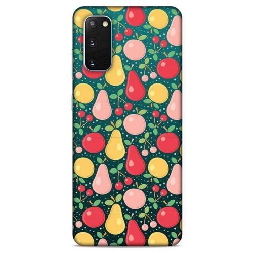 Frutix Meyve Mix 01 Samsung Galaxy S20 Kılıf Desenli Silikon