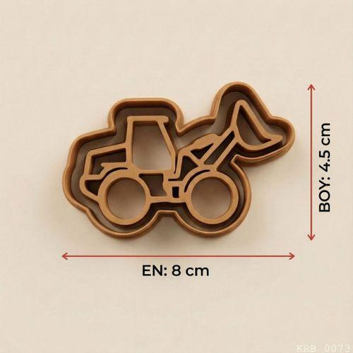 5Li Kepçe İş Makinesi Hamur Şekillendirici Kurabiye Kalıbı Oyun Hamuru Kalıbı 8 cm