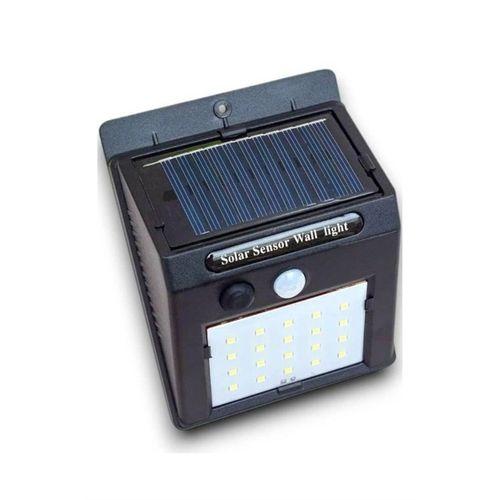 Solar Sensörlü Duvar Lambası Bahçe Lamba 20 Led Işık