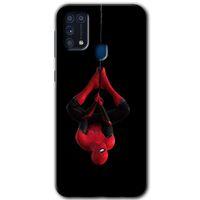 Galaxy M31 Kılıf HD Desen Baskılı Arka Kapak - Örümcek Adam