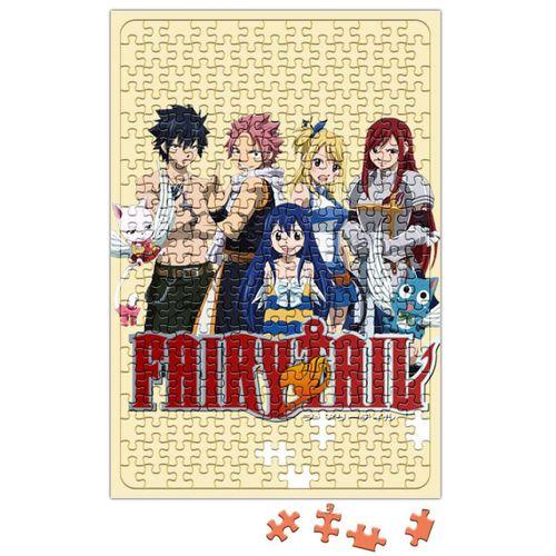 Fairy Tail Anime Erza Scarlet Happy Lisanna Straus Puzzle