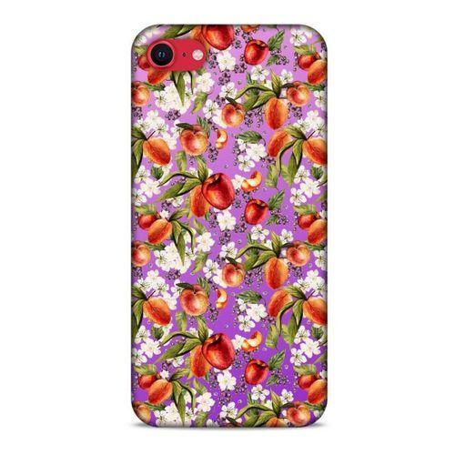 Frutix Nektarin 01 Apple iPhone SE 2020 Kılıf Desenli Silikon