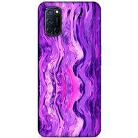 Mermer Mor Samsung Galaxy A80 Kılıf