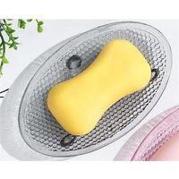 Cam Oval Sabunluk Benekli 15X9,5X1,7Cm