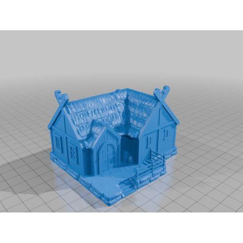 Rohan Houses Edoras 10mm Ölçek – 6911445