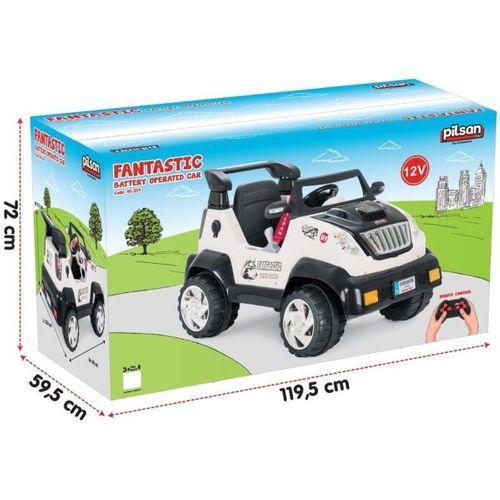 Pilsan Pilsan Fantastik Uzaktan Kumandalı Akülü Araba 12 Volt 05-234 Beyaz