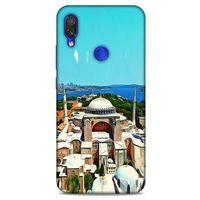 Xiaomi Redmi Note 7 Pro Kılıf Dünya Mimarisi (10) Full Koruma Kılıfı Ayasofya