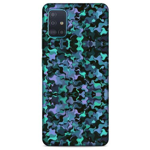 Kamuflaj 02 Samsung Galaxy A51 Kılıf Silikon Kapak