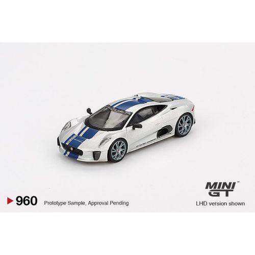 Mini GT Jaguar C-X75 Silver 960
