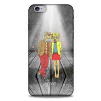 Apple Iphone 6 Plus Kılıf FunnyMaX (35) Fit Design Kılıf Gri