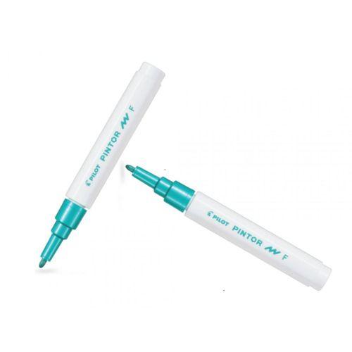 PILOT PİNTOR (M) YUVARLAK UÇ METALİK YEŞİL ( İki Adet )