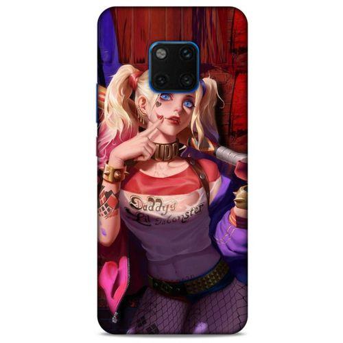 Huawei Mate 20 Pro Uyumlu Kılıf Harley Quinn (21) Koruyucu Kapak Kırmızı