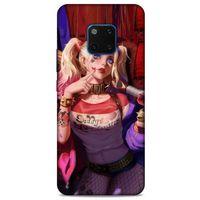 Huawei Mate 20 Pro Uyumlu Kılıf Harley Quinn (21) Koruyucu Kapak Kırmızı