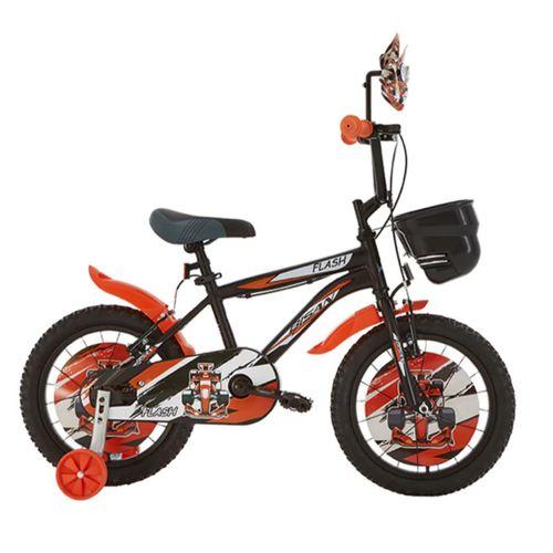 Bisan Flash 16 Jant Çocuk Bisikleti Siyah-Turuncu