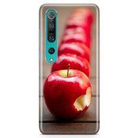 Xiaomi Mi 10 Kılıf Isırılmış Elma Arka Kapak Koruma Desenli Full Koruyucu