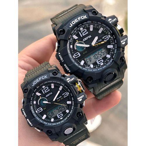 Joefox Digital Ve Analog Çiftlere Özel 2 Yıl Garantili 3 Atm Suya Dayanıklı Çift Kol Saati JE.CFT.02