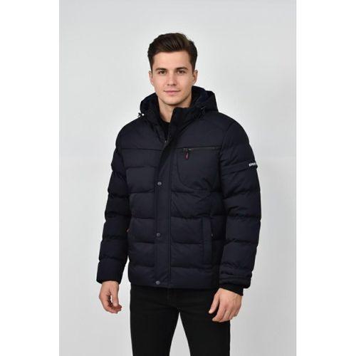 Erkek Kapüşonlu İç Kürklü Spor Mont 99528 BGL-ST04880