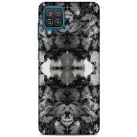 Lopard Samsung Galaxy A12 Uyumlu Kılıf Mermer Desenli (48) Bumper Kılıf