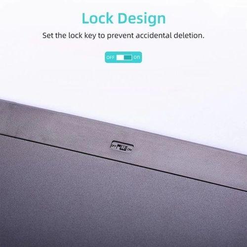 T12 Mavi Writing Tablet Lcd 12 Inç Dijital Kalemli Çizim Yazı Tahtası
