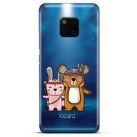 General Mobile GM 20 Kılıf FunnyMaX (2) Kabı Lacivert Beyaz