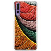 Huawei P20 Pro Kılıf Zerafete Doğru Arka Kapak Koruma Desenli Full Koruyucu