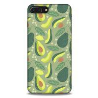 Frutix Avokado 03 Apple Iphone 7 Plus Kılıf Desenli Silikon