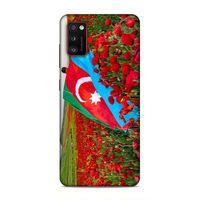 Samsung Galaxy A41 Uyumlu Kılıf Azarbaijan (8) Baskılı Kılıf Azərbaycan Lale
