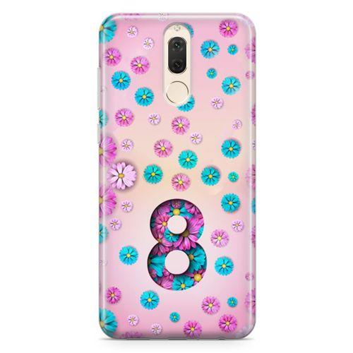 Huawei Mate 10 Lite Kılıf Kadınlar Günü Arka Kapak Koruma Desenli Full Koruyucu